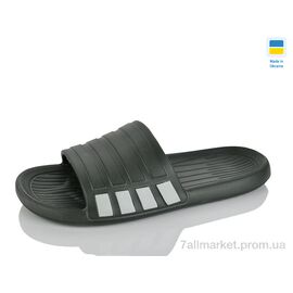 Шльопанці чоловічі пляжні Літо L140 хакі (8 пар р.41-45) "Inblue" недорого оптом від прямого постачальника