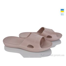Фотография Шлепки женские облегченные Лето 640 пудра (5 пар р.37-41) "Inblue" недорого оптом от прямого поставщика