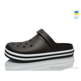 Крокси чоловічі легкі Літо Даго M520 шоколад (6 пар р.41-46) "Progress" недорого оптом від прямого постачальника