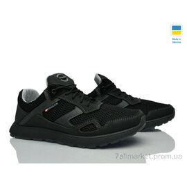 Фотография Кроссовки мужские модные Весна/осень SP2 чорний S3113 (8 пар р.40-45) "Paolla" недорого оптом от прямого поставщика