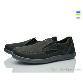 Туфлі чоловічі стильні Весна/осінь T14 пр. чорний (8 пар р.40-45) "Paolla" недорого оптом від прямого постачальника