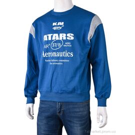 Фотография Батник мужской Весна/осень 4340-12 blue (5 шт. р.сетка One size) "Pryama Vigoda" недорого оптом от прямого поставщика