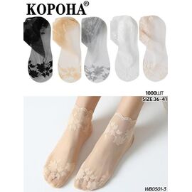 Фотография Носки женские KH501-3 mix р.36-41 "Annet" недорого оптом от прямого поставщика