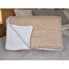 Фотография Плед Рукавичка1 160*200(11401) beige р.160*200 "Obuv OK2" недорого оптом от прямого поставщика