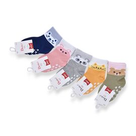 Фотография Носки детские унисекс 2033 mix р.6-12 "Jelzin" недорого оптом от прямого поставщика