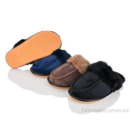 Фотография Тапки мужские домашние зима 672 mix (6 пар р.40-45) "Vladimir" недорого оптом от прямого поставщика
