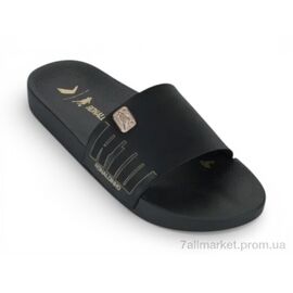 Шльопанці чоловічі пляжні Літо 12562-BT194 black (12 пар р.41-47) "Fabullok" недорого оптом від прямого постачальника