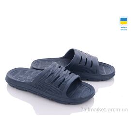 Шльопанці чоловічі пляжні Літо Крок С72 т.синій (6 пар р.41-45) "Vladimir" недорого оптом від прямого постачальника