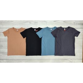 Фотография Футболка мужская 3001-1 black р.48-56 "Samo" недорого оптом от прямого поставщика