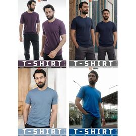 Фотография Футболка мужская 5003-2 l.blue р.48-56 "Samo" недорого оптом от прямого поставщика