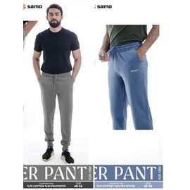Фотография Штаны спортивные мужские 8211 l.blue р.48-56 "Samo" недорого оптом от прямого поставщика