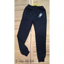 Фотография Штаны спортивные мужские 2-1 black р.48-58 "VICTORY" недорого оптом от прямого поставщика