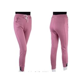 Фотография Штаны спортивные женские 1811 pink р.S-2XL "JEANS KIDS" недорого оптом от прямого поставщика