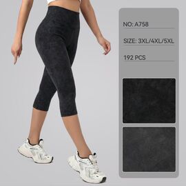 Фотография Бриджи женские 578 mix р.3XL-5XL "JEANS KIDS" недорого оптом от прямого поставщика