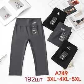 Фотография Бриджи женские 749 mix р.3XL-5XL "JEANS KIDS" недорого оптом от прямого поставщика