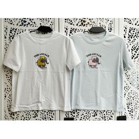 футболка жіноча LR1224 white р.one size "Lora" недорого оптом від прямого постачальника