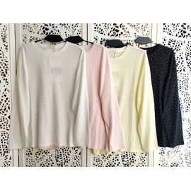 Фотография Свитер женский LR1229 white р.one size "Lora" недорого оптом от прямого поставщика