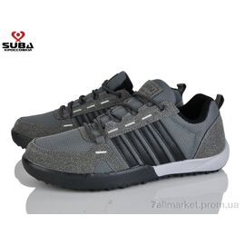 Фотография Кроссовки мужские модные Весна/осень A66l4-04 піна (8 пар р.41-46) "SUBA" недорого оптом от прямого поставщика