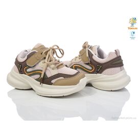 Фотография Кроссовки детские модные Весна/осень 11606D (8 пар р.32-37) "Ok Shoes" недорого оптом от прямого поставщика