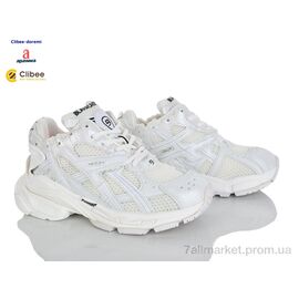 Фотография Кроссовки детские модные Весна/осень AD6001-1 white (5 пар р.36-40) "Clibee-Doremi" недорого оптом от прямого поставщика