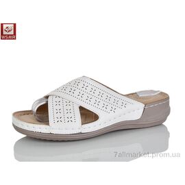 Фотография Шлепки женские облегченные Лето 610-2 (8 пар р.36-41) "WSMR" недорого оптом от прямого поставщика