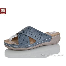 Фотография Шлепки женские облегченные Лето 610-6 (8 пар р.36-41) "WSMR" недорого оптом от прямого поставщика