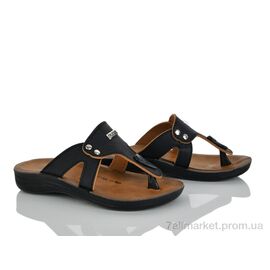 Шльопанці дитячі літні Літо Polomax чорний (6 пар р.30-35) "Makers Shoes" недорого оптом від прямого постачальника