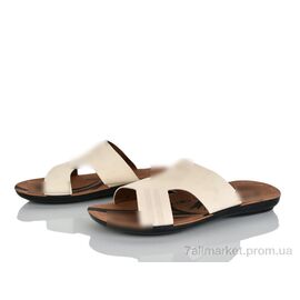 Шльопанці дитячі літні Літо PM беж к. (6 пар р.30-35) "Makers Shoes" недорого оптом від прямого постачальника