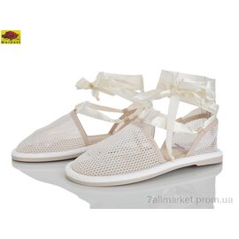 Фотография Босоножки женские летние Лето D550-16 (8 пар р.36-41) "Mei De Li" недорого оптом от прямого поставщика