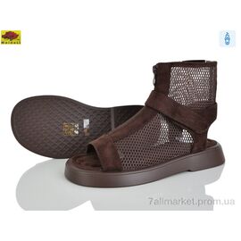 Фотография Босоножки женские летние Лето D3198-5 (8 пар р.36-41) "Mei De Li" недорого оптом от прямого поставщика