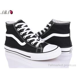 Кеди жіночі стильні Весна/осінь 99-2-1 (10 пар р.36-41) "Aba" недорого оптом від прямого постачальника