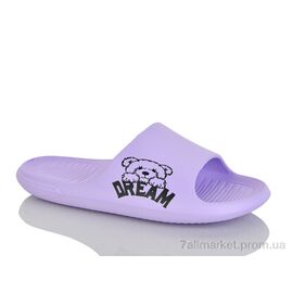 Фотография Шлепки женские облегченные Лето DS 670 бузок (8 пар р.36-41) "DeMur" недорого оптом от прямого поставщика