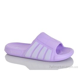 Фотография Шлепки женские облегченные Лето DS75 бузок (8 пар р.36-41) "DeMur" недорого оптом от прямого поставщика