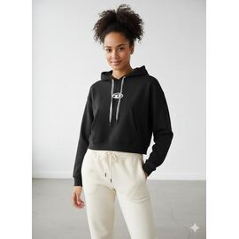 Фотография Батник женский 1210 black р.44-46 "Newe" недорого оптом от прямого поставщика