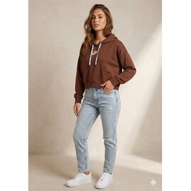 Топ жіночий 51210 brown р.44-46 "Newe" недорого оптом від прямого постачальника