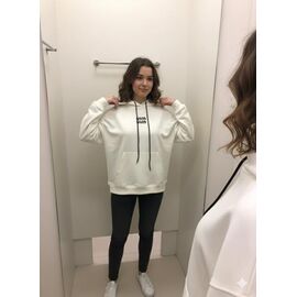 Худі жіноче 53 white р.one size "Newe" недорого оптом від прямого постачальника