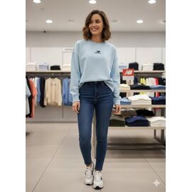 Светр жіночий 54-1 l.blue р.44-46 "Newe" недорого оптом від прямого постачальника