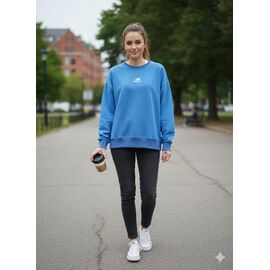 Светр жіночий 54-2 l.blue р.44-46 "Newe" недорого оптом від прямого постачальника