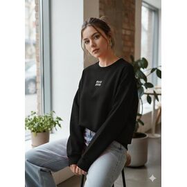 Светр жіночий 54-4 black р.44-46 "Newe" недорого оптом від прямого постачальника