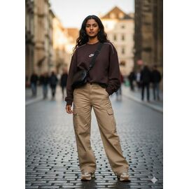 Светр жіночий 55-2 brown р.44-46 "Newe" недорого оптом від прямого постачальника