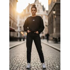 Светр жіночий 55-3 black р.44-46 "Newe" недорого оптом від прямого постачальника