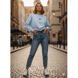 Светр жіночий 55-3 l.blue р.44-46 "Newe" недорого оптом від прямого постачальника