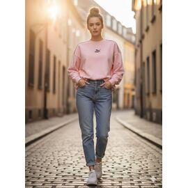 Светр жіночий 55-3 pink р.44-46 "Newe" недорого оптом від прямого постачальника