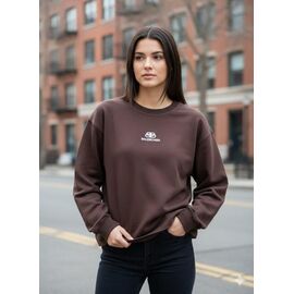 Светр жіночий 56 brown р.46-48 "Newe" недорого оптом від прямого постачальника