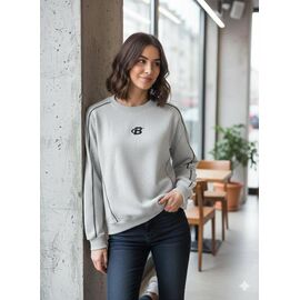 Светр жіночий 82 grey р.46-48 "Newe" недорого оптом від прямого постачальника