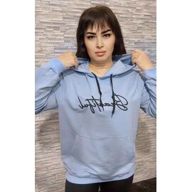 Худі жіноче NW5 l.blue р.52-54 "Newe" недорого оптом від прямого постачальника