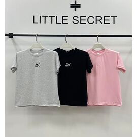 футболка жіноча 25 black р.S-L "Little Secret" недорого оптом від прямого постачальника