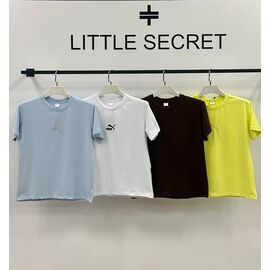 футболка жіноча 25 l.blue р.S-L "Little Secret" недорого оптом від прямого постачальника