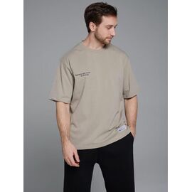 Фотография Футболка мужская 500313 beige р.M-XL "Little Secret" недорого оптом от прямого поставщика