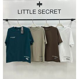 Фотография Футболка мужская 500313 white р.M-XL "Little Secret" недорого оптом от прямого поставщика